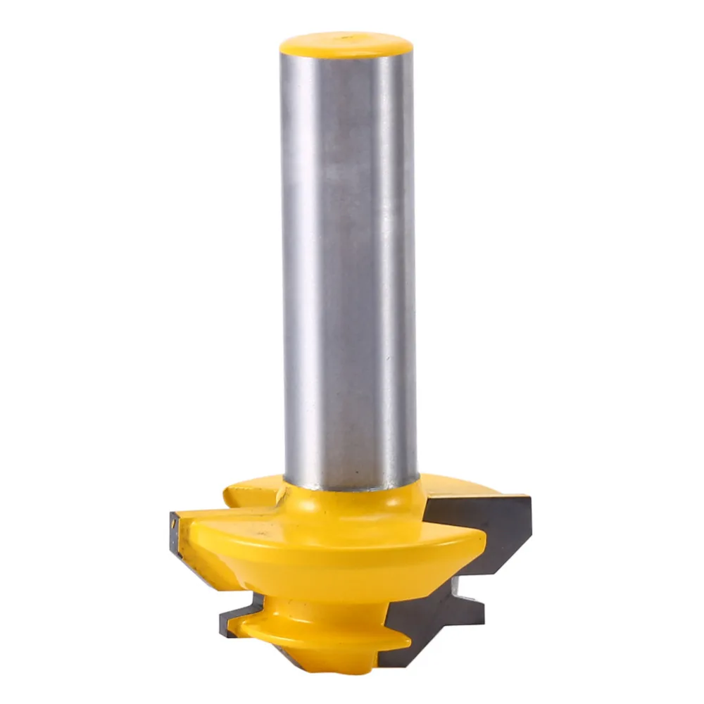 Woodwork Medium Lock Miter Groove 45 Degree Router Bit 3/4'' and 3/8