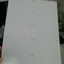 EM/ID карты вкладки, RFID вставками, contaceless карты декор для создания карты A4 Размеры(2x5 шт.) для 10 шт. карты macking