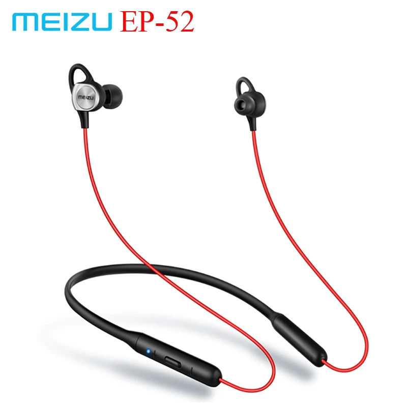 Meizu EP52/EP51 Беспроводной Bluetooth 4,1 спортивные наушники стерео гарнитура с микрофоном Поддержка Apt-X 8 играть час Водонепроницаемый IPX5