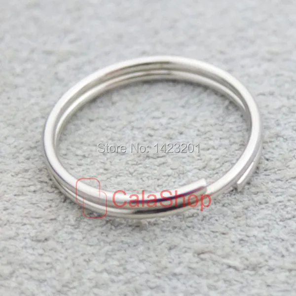

1/2" 13mm 100 pcs / lot keyring Keychain split ring for Swivel Clip Key F235F3 Free Shipping