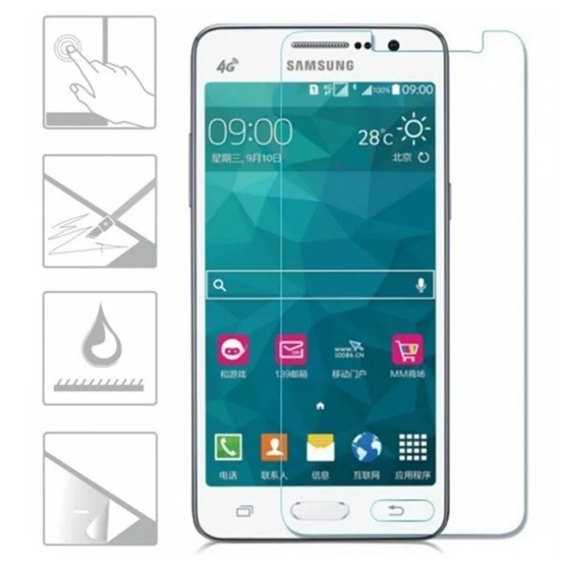 Закаленное стекло для защиты экрана для samsung Galaxy Grand Prime G530 G5306 G530H G531H G531F G5308W