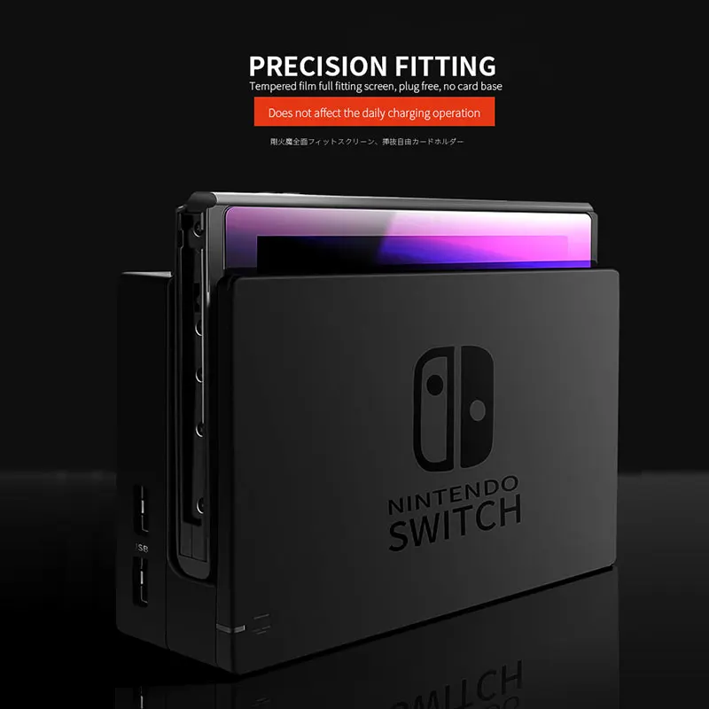 2PCS Tempered Glass Protector For Nintend Nintendo Switch NS High Definition Thin Anti-Scratch Protective Film Cover Accessories 2PCS Tempered Glass Protector For Nintend Nintendo Switch NS High Definition Thin Anti-Scratch Protective Film Cover Accessories
