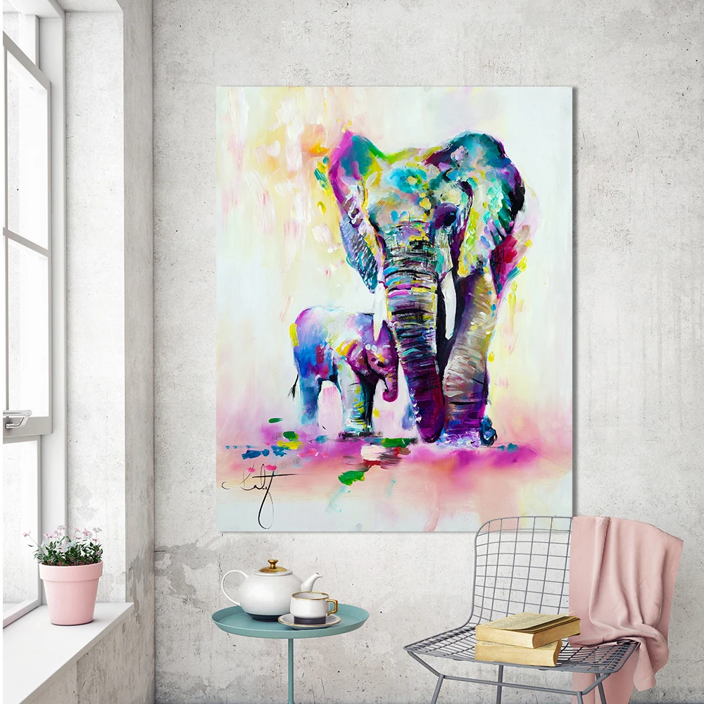 Colorful Elephant-2