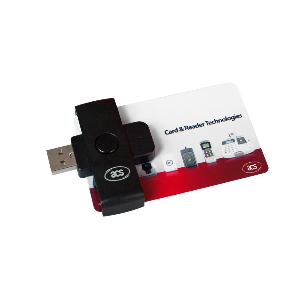

Programmable USB ISO7816 Contact Smart Card Reader Wirter ACR38U PocketMate Support Contact Chip memory Card+ Free SDK Kit