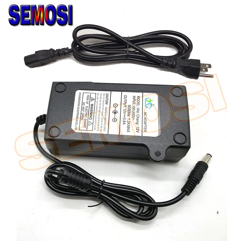 

AC/DC 12V Switching Power Supply Adapter Table Type Cable AU/EU/UK/US Plug Available for Arcade Console Game Machine