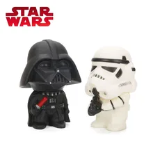 11cm Star Wars Toy Master Yoda Darth Vader Stormtrooper Action Figure The Force Awakens Jedi Yoda Anime Figures Lightsaber