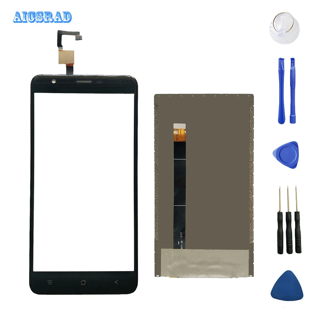 

AICSRAD For Blackview E7 LCD Display+Touch Screen 100% Tested LCD+Digitizer Glass Panel Replacement =tools