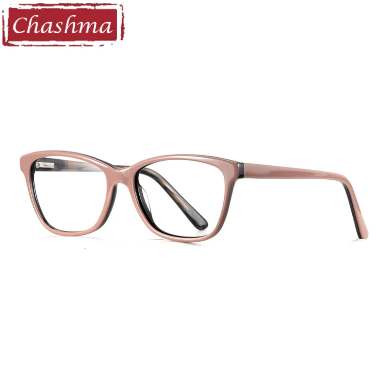 Чашма бренд ацетат материал женские очки модный тренд стильные студенческие очки по рецепту оправа мужские Оптические очки для глаз - Цвет оправы: Khaki