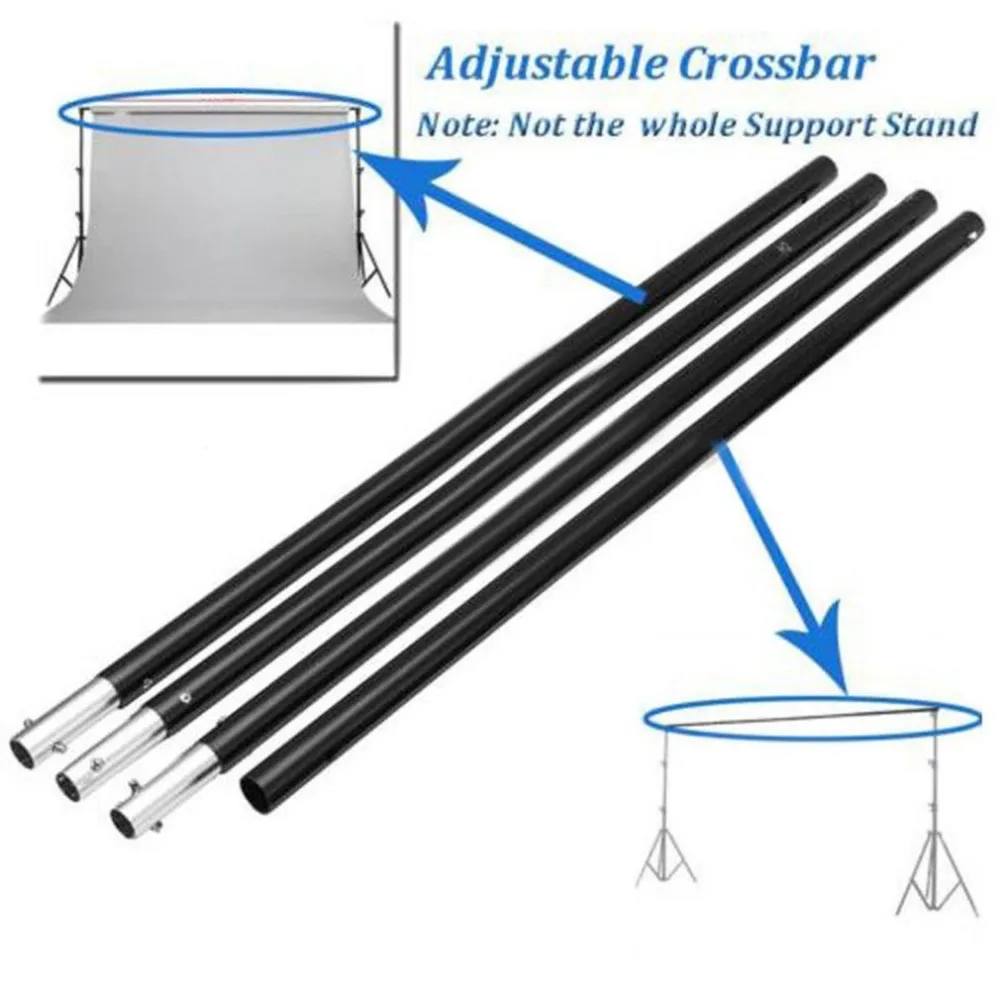  Adjustable Background Holder 3m/10Ft Photo Background Stand Kit Portable Photography Backdrops For 