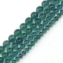 AAA класс природный флюорит камень бусы с натуральными драгоценными камнями DIY свободные бусины для изготовления ювелирных изделий strand 1" оптом