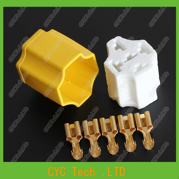 

30pcs Ceramic Automobile Relay Sockets with Holster and Terminals for 4Pin/5Pin Car Relay