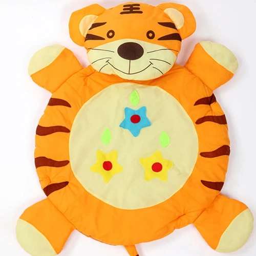 GEEK KING 85cm Play Mat Kids Rug Educational Tiger models Baby Blanket Cute Animal Playmat Baby Gym Crawling Activity Mat Toys