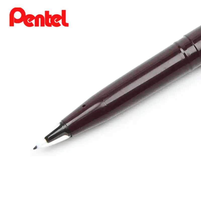 1 Pc Pentel Arts Stylo Esquisse Stylo Dessin Au Trait Détail Marqueur Stylo Pour Manga Architecture Noir Jm20 Ae