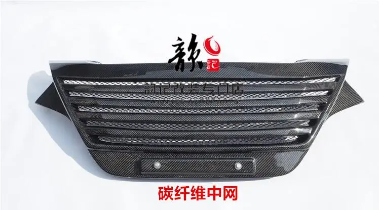 Углеродное волокно автомобиля переднего бампера сетка решетка гриль для Honda vezel HRV HR-V быстрая EMS