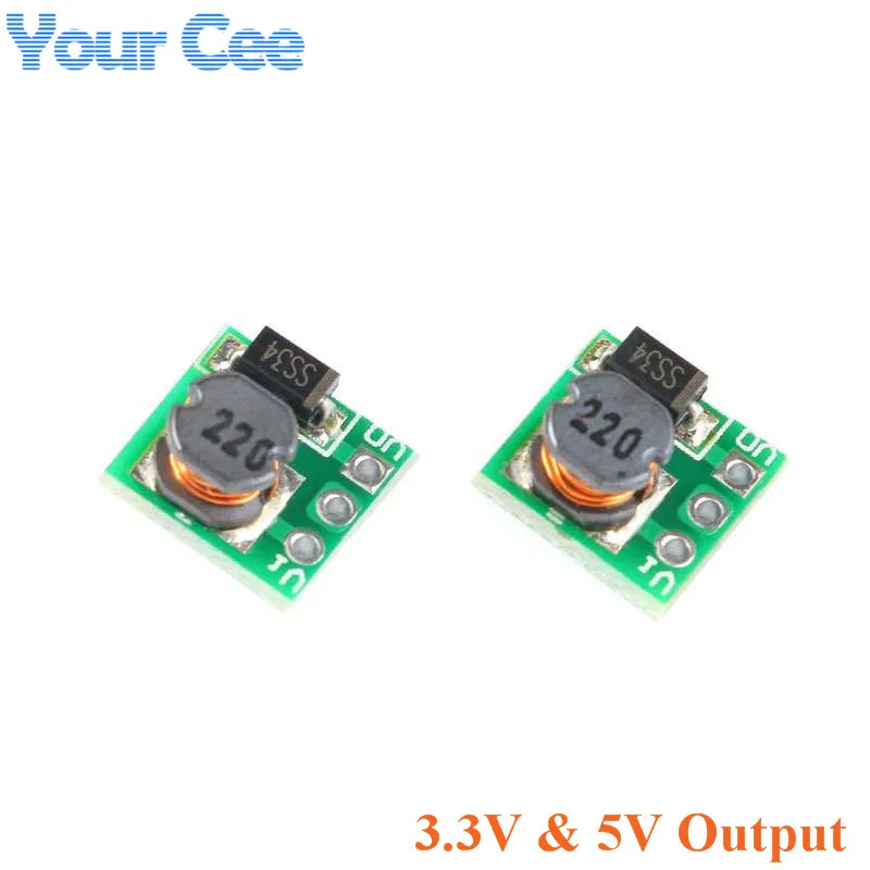 DC-DC 0,9-3,3 V zu 3,3 V 500mA 0,9-5 V bis 5 V Mini Step Up Boost power Module DC zu DC Für Arduino Spannung Converter Modul DC-DC 0,9-3,3 V zu 3,3 V 500mA 0,9-5 V bis 5 V Mini Step Up Boost power Module DC zu DC Für Arduino Spannung Converter Modul