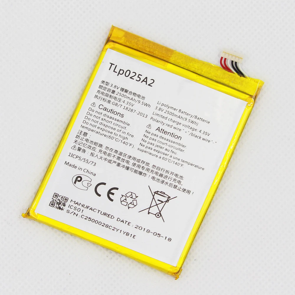 ISUNOO 2500 мАч TLP025A2 батарея для Alcatel OneTouch 6043D 8000D 8008D TCL S960 сменная смартфона + клеевые