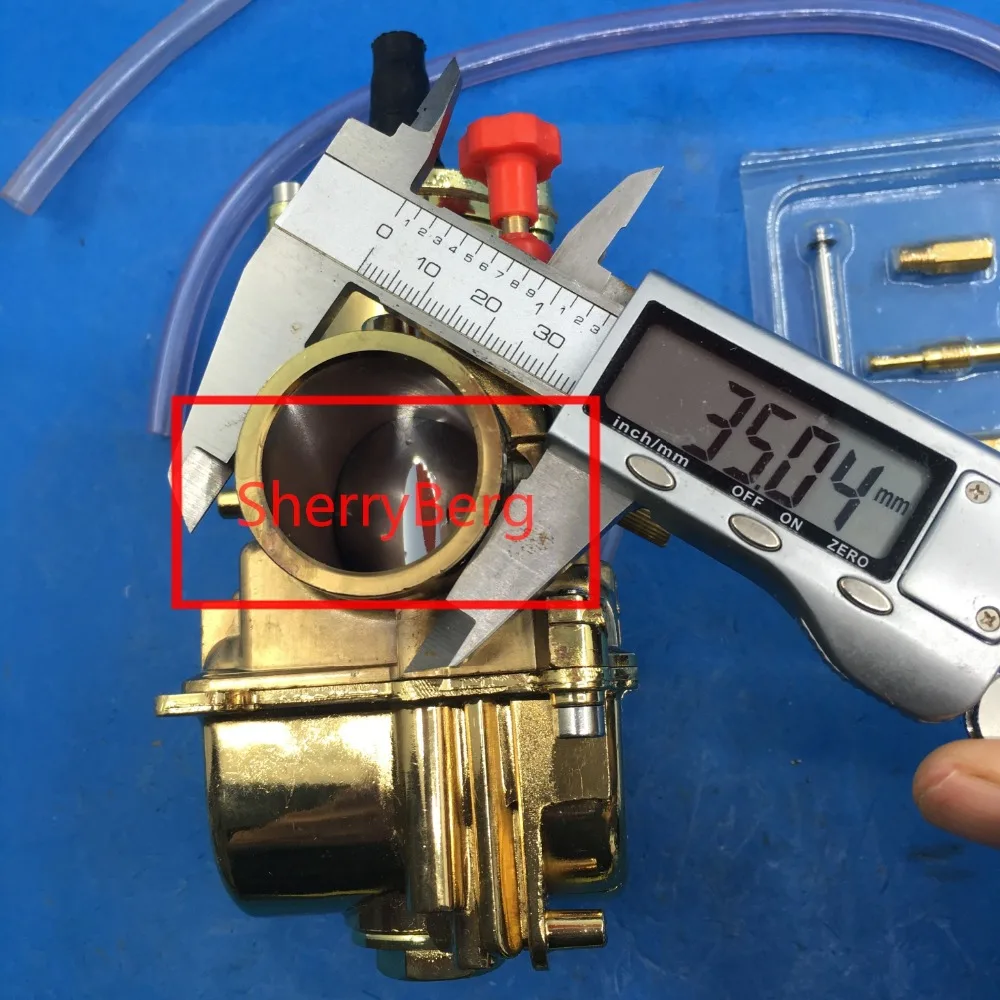 Golden color 28mm PWK Carburetor for 2T ATV Quads Dinli AEON Apex Polaris carb fit honda yamaha ktm racing carbburetor carby