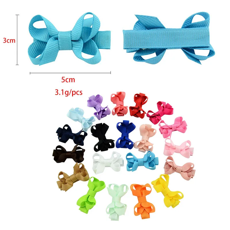 

Hair Bows Grosgrain Ribbon bow WITH Alligator Hair Clips Boutique Bows Hair Accessories
