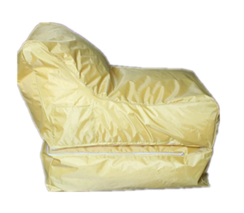 Просто чехол! Складной кресло мешок для отдыха ткань Оксфорд пуф сиденье для офиса дропшиппинг погремушка кровать в Гостиная