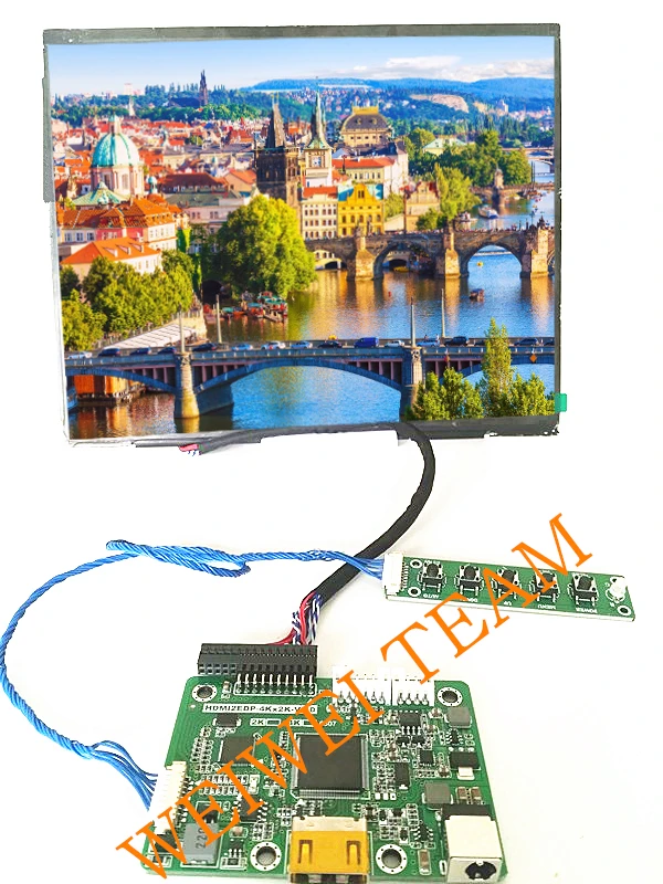 

9.7' LP097QX1 SPA1 SPAV SPC1 2048x1536 EDP Signal 4 Lanes 51 Pins LCD Display Panel with HDMI LVDS Controller Board