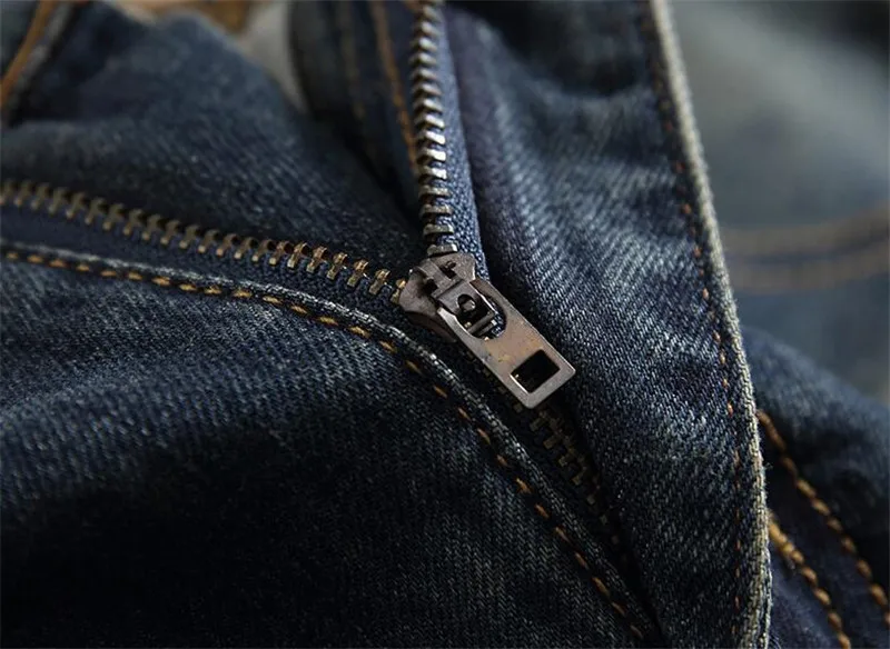 MORUANCLE Мужские Винтажные рваные джинсы модные прямые потертые джинсовые брюки для мужчин с дырками Плюс Размер 28-40