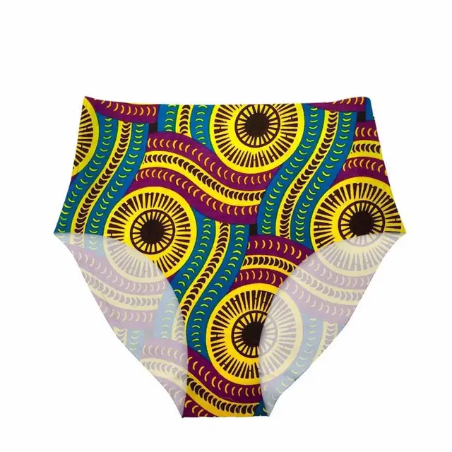Panties Seamless Briefs African traditional printed Women Underwear