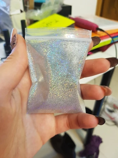 0.2mm 17Colors Laser Holographic Glitter DIY Manicure Diamond Glitter For Nail Gel Polish Or Nail Craft Art Decoration 10g