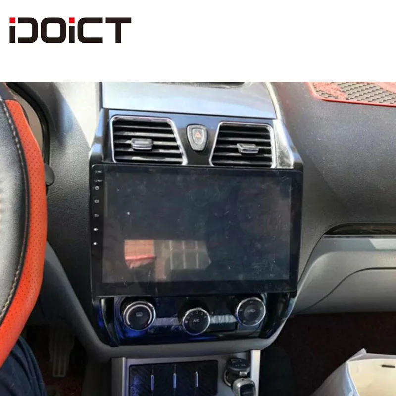 Top IDOICT Android 8.1 Car DVD Player GPS Navigation Multimedia For GEELY Emgrand EC7 radio 2012 2013 car stereo 5
