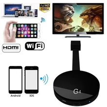 Переходник монитора с Wi-Fi Беспроводной Экран Дисплей приемник телефон для YouTube Netflix беспроводной дисплей ресивер 2,4 ГГц WI-FI