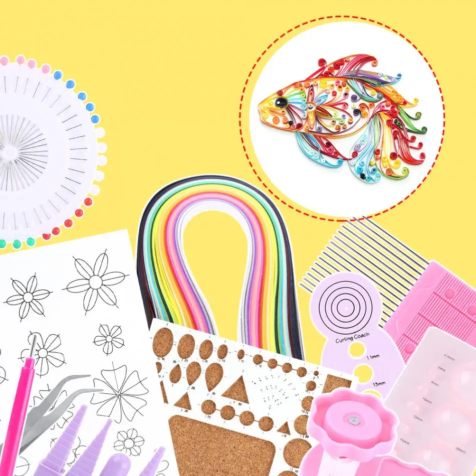Quilling бумажные наборы для рукоделия набор инструментов прокатки полосы DIY