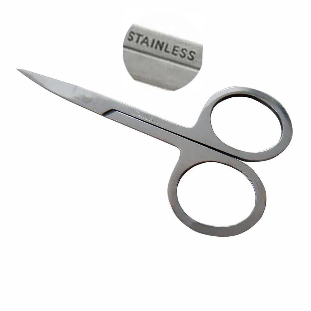 

Professional Cuticle Manicure Pedicure Nails Curved Scissor make ups scissor