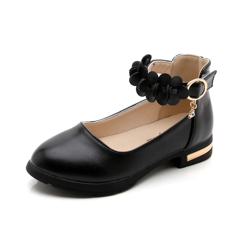 Childrens Student Black leather Shoes Girl Princess Dancing shoes Kids Wedding Party Shoes For Girls 4 5 6 7-15T Red White Black Childrens Student Black leather Shoes Girl Princess Dancing shoes Kids Wedding Party Shoes For Girls 4 5 6 7-15T Red White Black