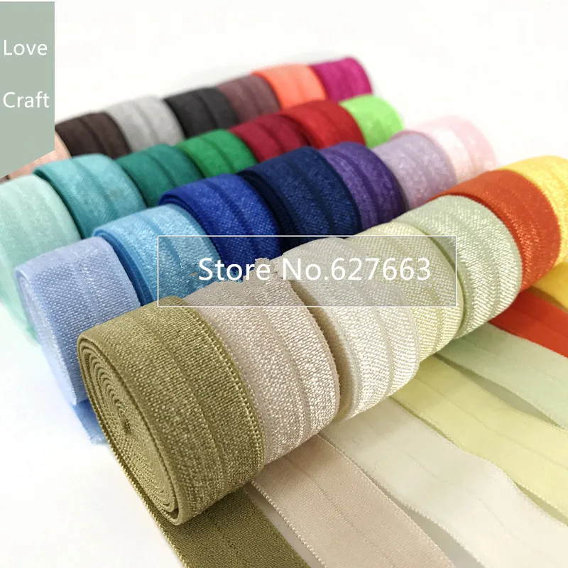 

1.5cm folding edging elastic band elastic edging strips hair styling elastic band clothes accessories