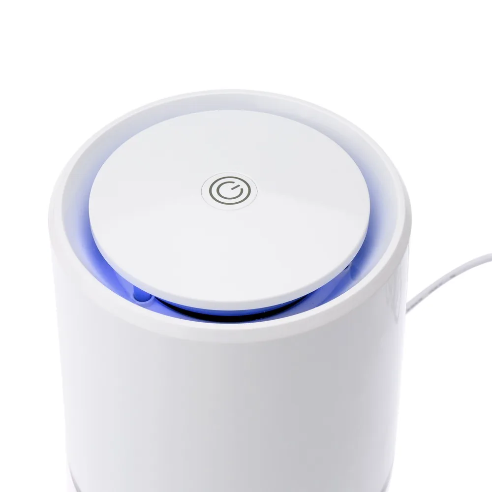 Ionizer Air Purifier True HEPA USB Negative Ion Desktop Portable Cleaner Remove Cigarette Smoke Dust Pollen Bad Odors|Очистители