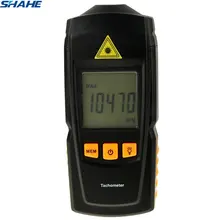 Shahe 2,5-999,9 ОБ/мин цифровой Ручной Тахометр электронный тахометр с лазерной точкой измерения скорости