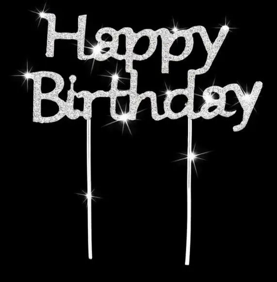 Birthday Cake Topper Letters Birthday Cake Topper Letters