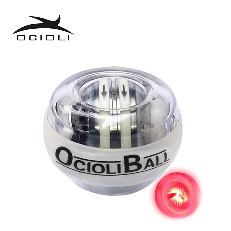 Полностью автоматический Gyro Power Ball светодиодный мигающий тренажер для запястья