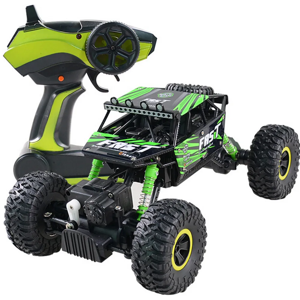 

4WD RC Monster Truck Off-Road Vehicle 2.4G Remote Control Buggy Crawler Car Children's Toys Gift for kids17Dec13