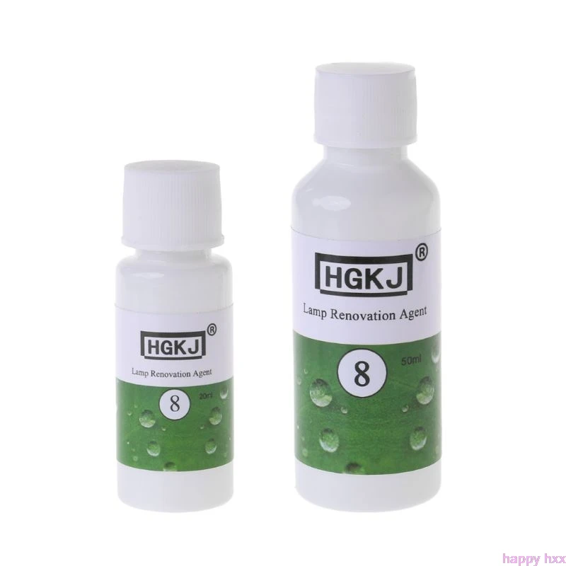 

New Car Styling HGKJ-8 Car Lens Restoration Headlight Brightening Headlight Repair 20ml