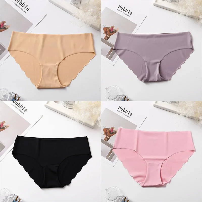 

Sexy Seamless Panties for Women Underwear Lingerie Female Comfort Intimates Women Low-Rise Briefs Girls Panties Underpants 2019