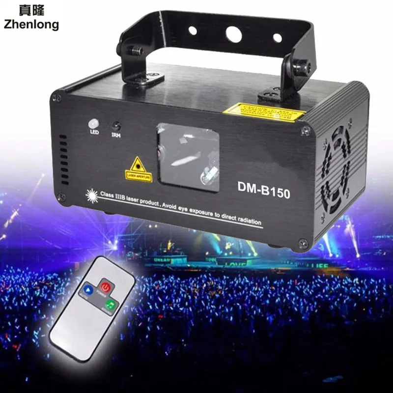 

Remote DMX512 150mw Blue Laser effect Scanner DJ Disco Beam Stage Lighting Effect Blue Laser Projector illumination Show Light