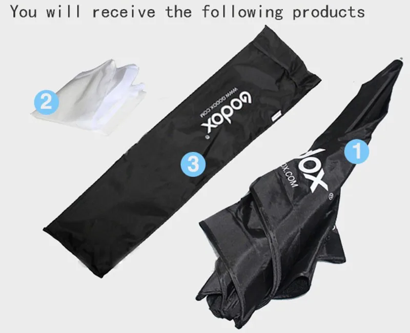 Godox light софтбокс 80 см/31 5 дюйма Диаметр восьмиугольник Brolly зонтик фотографии