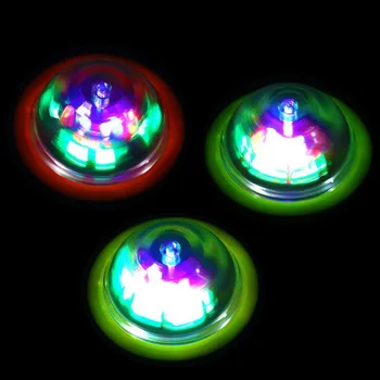 

Hot Selling Kids Toy Vinyl Gyro Colorful Flash Light-emitting Red Gyro Magic Friction Gyroscope Gifts for Boys Children