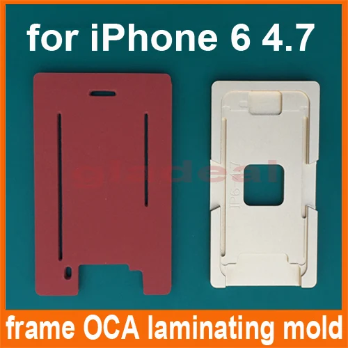 Aluminium Mould Glass Frame Mold for iPhone 6 4.7 LCD Touch Screen Separator OCA Laminating Display Repair Refubish Machine Tool Aluminium Mould Glass Frame Mold for iPhone 6 4.7 LCD Touch Screen Separator OCA Laminating Display Repair Refubish Machine Tool