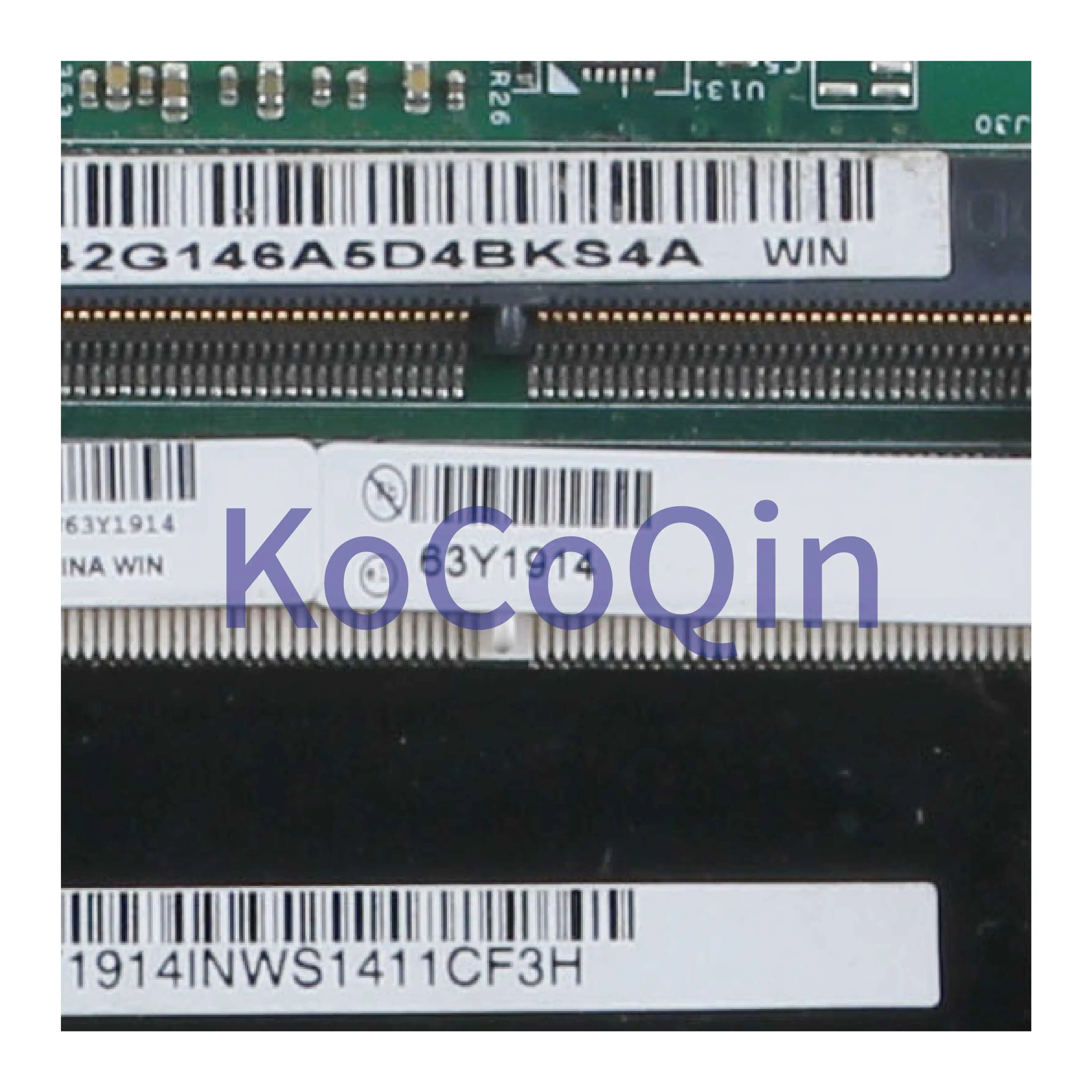 KoCoQin ноутбук материнская плата для Lenovo Thinkpad T420S Core I5-2520M материнская плата 63Y1914 H0223-4 48.4KE58.041 QM67