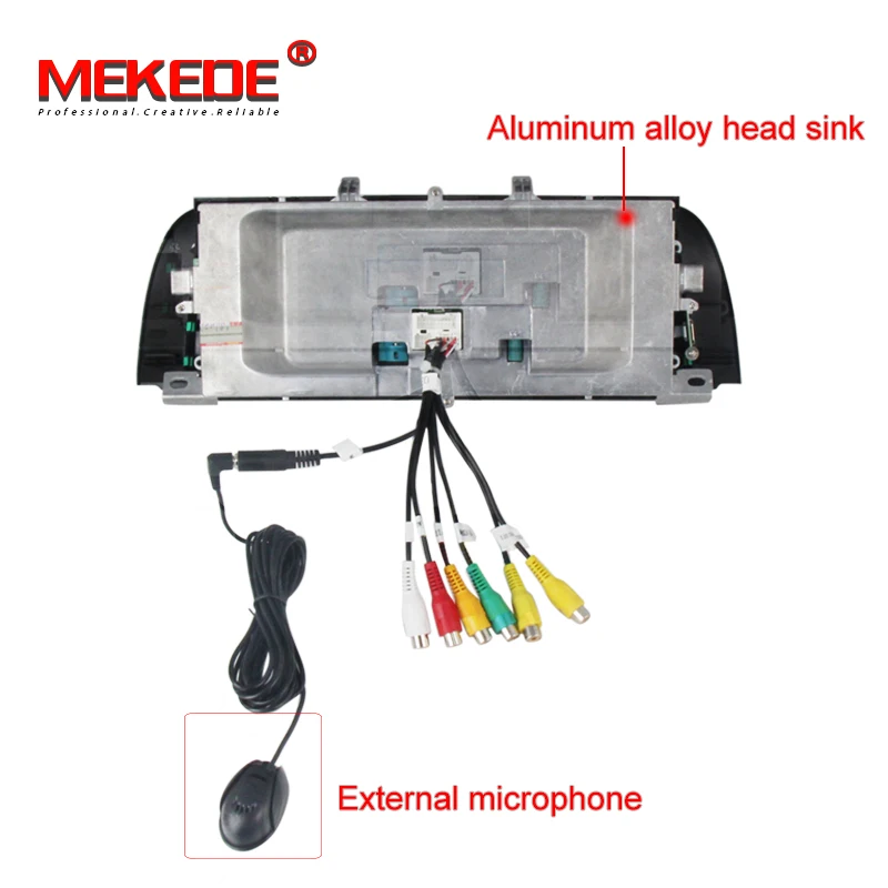 Discount MEKEDE 6 core 2+32 PX6 Android 9.0 car DVD GPS player for BMW X1 E84 2009-2015 Without screen or CIC 10.25 inch IPS screen 16