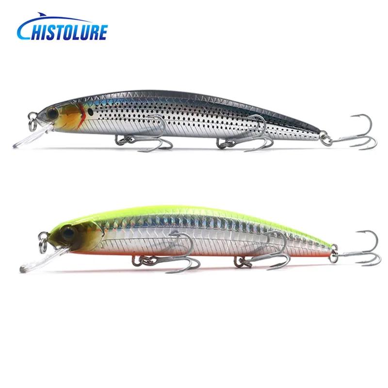 

HISTOLURE Jerkbait wobblers 11.5cm 16g Hard Bait Minnow Fishing lures with Magnet for long distance casting VMC hooks