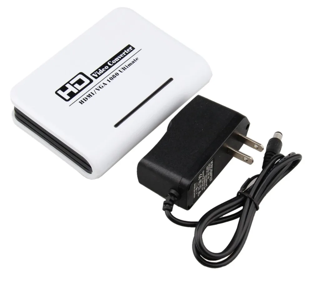 Адаптер 1080P HDMI VGA кабель преобразователь цифрового сигнала в аналоговый для Xbox 360