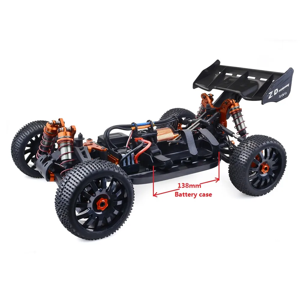 Высокое качество ZD Racing 9020-V3 1/8 4WD 70 км/ч высокая скорость Багги дистанционное управление автомобили 120A ESC 4274 бесщеточный двигатель Rcing автомобиль