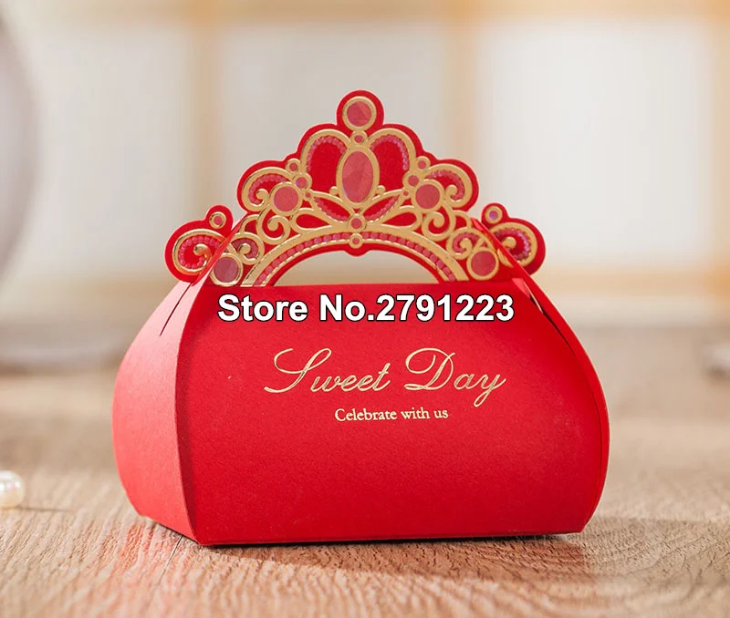 100 шт./лот, европейский стиль, розовая, синяя, красная элегантная Свадебная коробка, коробка для конфет, Подарочная коробка, свадебные коробки